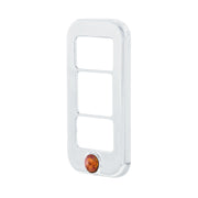 Rocker Switch Cover With 3 Openings & Copper Crystal For Freightliner (3-Pack)
