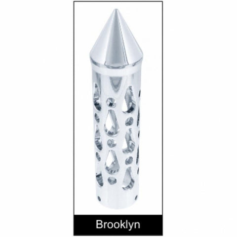 11" Chrome Air Horn Lever Set With "Brooklyn" Grip