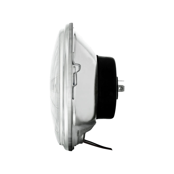 5-3/4" Crystal Halogen Headlight With 5 LED Position Lights