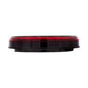13 LED 4" Round Abyss Light (Stop, Turn & Tail) - Red LED/Red Lens
