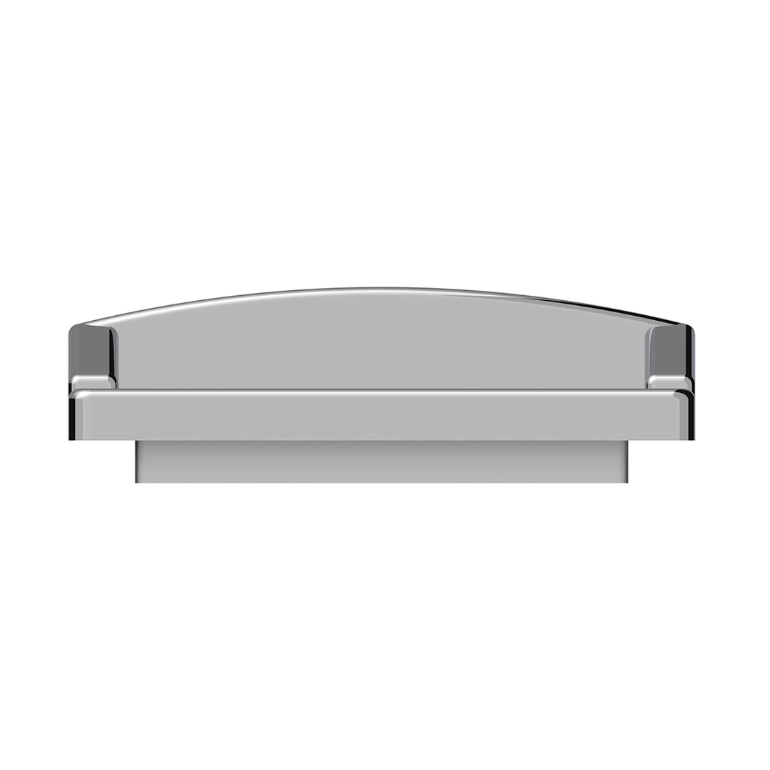 Chrome Plastic Switch Label Covers With Visor For 2001 &amp; Older Peterbilt (6-Pack)
