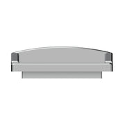 Chrome Plastic Switch Label Covers With Visor For 2001 & Older Peterbilt (6-Pack)