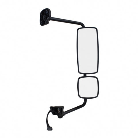 Chrome Mirror Assembly With Power Adjust & Heated For Freightliner M2 - Passenger