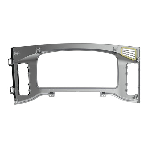 Chrome Plastic Center Dash Instrument Bezel For 2018-2023 Freightliner Cascadia