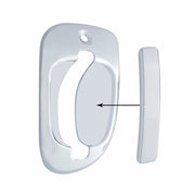 Chrome Exterior Door Handle Cover For Freightliner Cascadia (2008-2017) And M2 (2004+) - Passenger