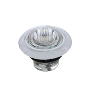 3 LED 3/4" Mini Light With Bezel (Clearance/Marker) - Red LED/Clear Lens