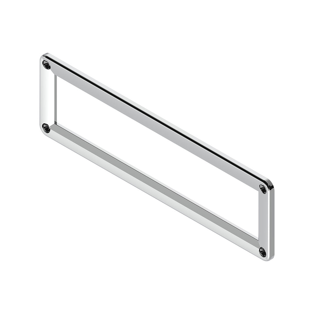Chrome Plastic A/C Control Bezel