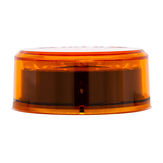 4 LED 2-1/2" Round Abyss Light (Clearance/Marker) - Amber LED/Amber Lens
