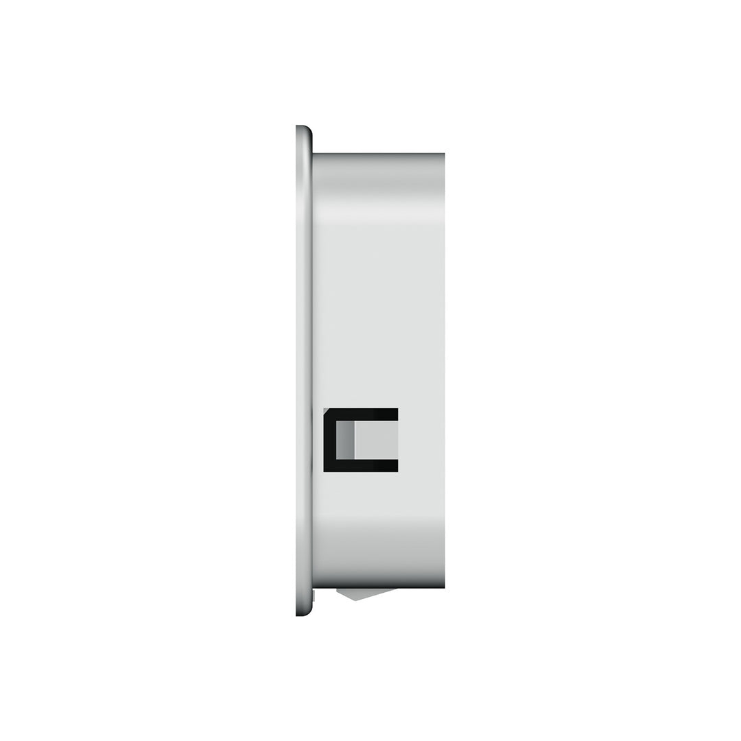 Chrome Plastic A/C Vent For 2001-2005 Peterbilt - Driver