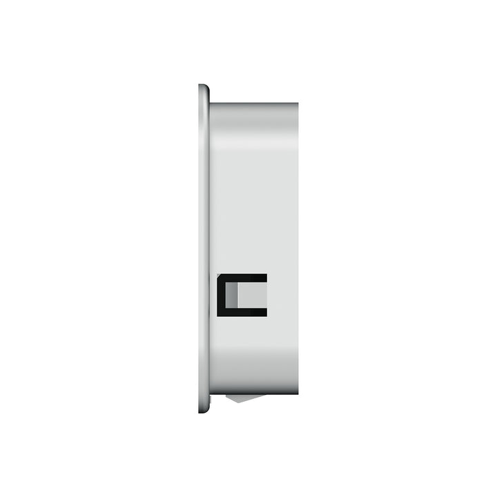 Chrome Plastic A/C Vent For 2001-2005 Peterbilt - Driver