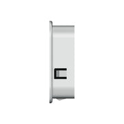 Chrome Plastic A/C Vent For 2001-2005 Peterbilt - Driver