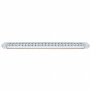23 SMD LED 17-1/4" Reflector Turn Signal Light Bar Only - Amber LED/Clear Lens