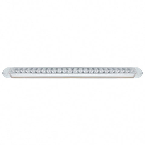 23 SMD LED 17-1/4" Reflector Turn Signal Light Bar Only - Amber LED/Clear Lens