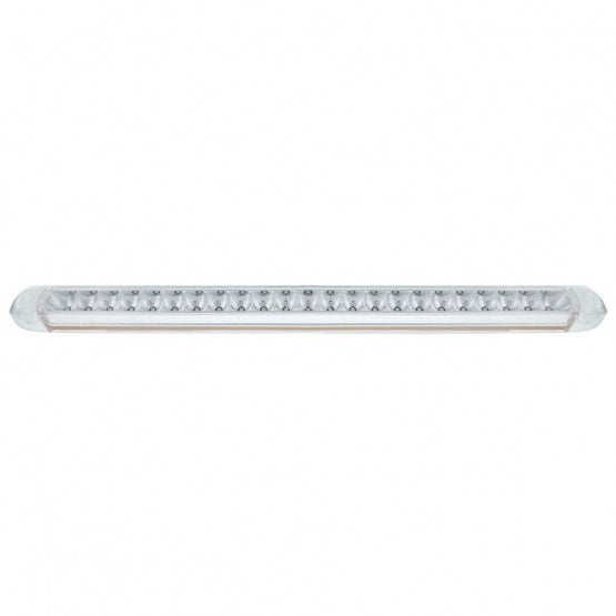 23 SMD LED 17-1/4" Reflector Turn Signal Light Bar Only - Amber LED/Clear Lens