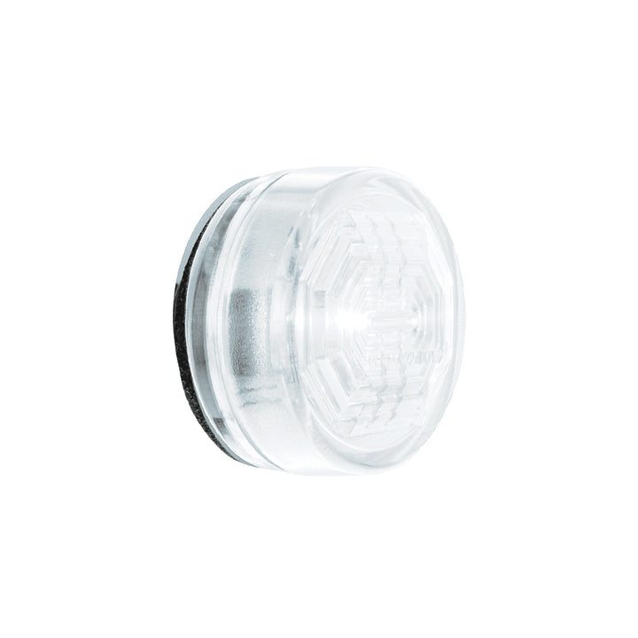 3 LED Oval Auxiliary Light-White LED/Clear Lens