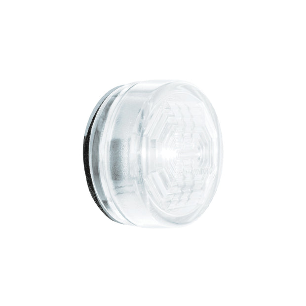 3 LED Oval Auxiliary Light-White LED/Clear Lens