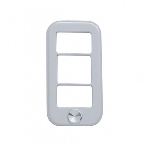 Rocker Switch Cover With 3 Openings With Indented For Freightliner (3-Pack)