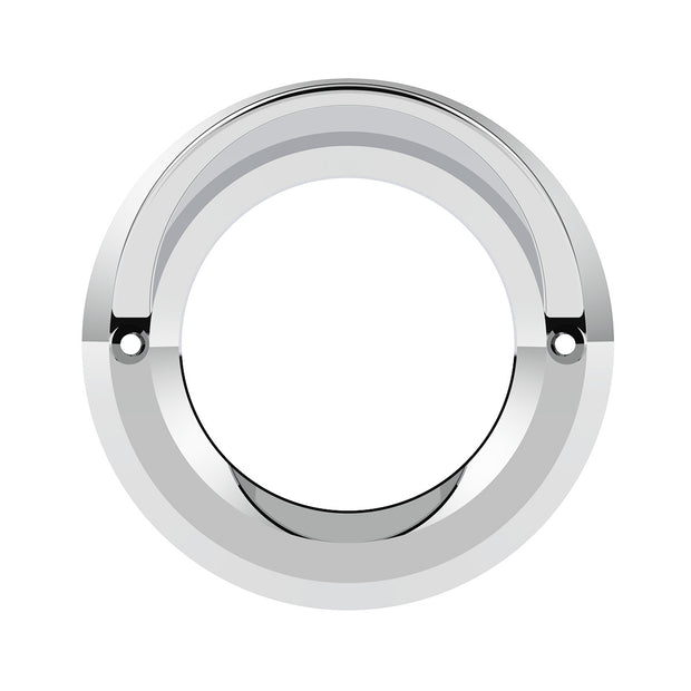 2" Light Bezel With Visor