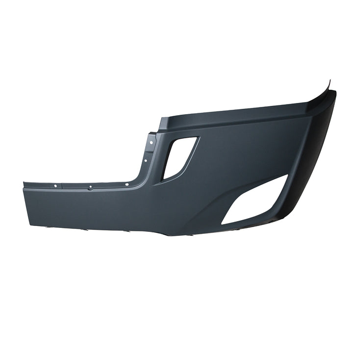 Bumper Cover With Fog Light Opening &amp; Deflector Holes For 2018-2024 FL Cascadia - Driver