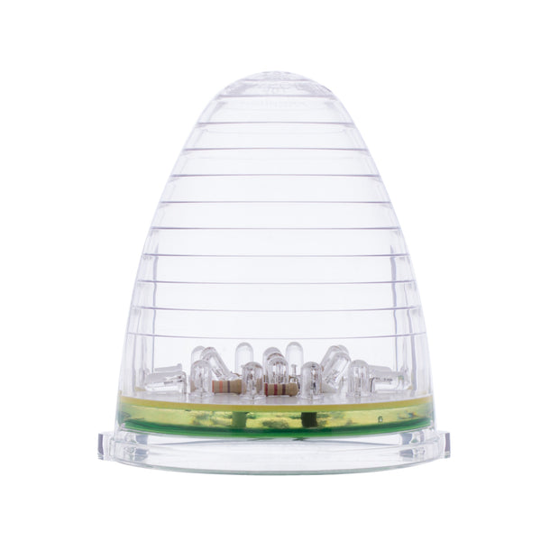 19 LED Beehive Grakon 1000 Cab Light - Amber LED/Clear Lens