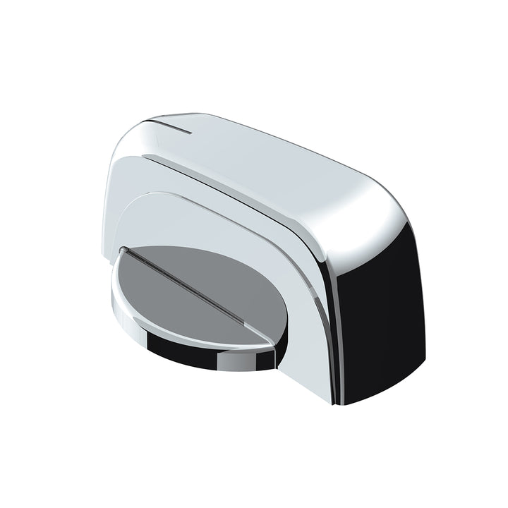 Chrome Plastic A/C Control Knob For 2005-2010 Freightliner Century, Coronado &amp; Columbia