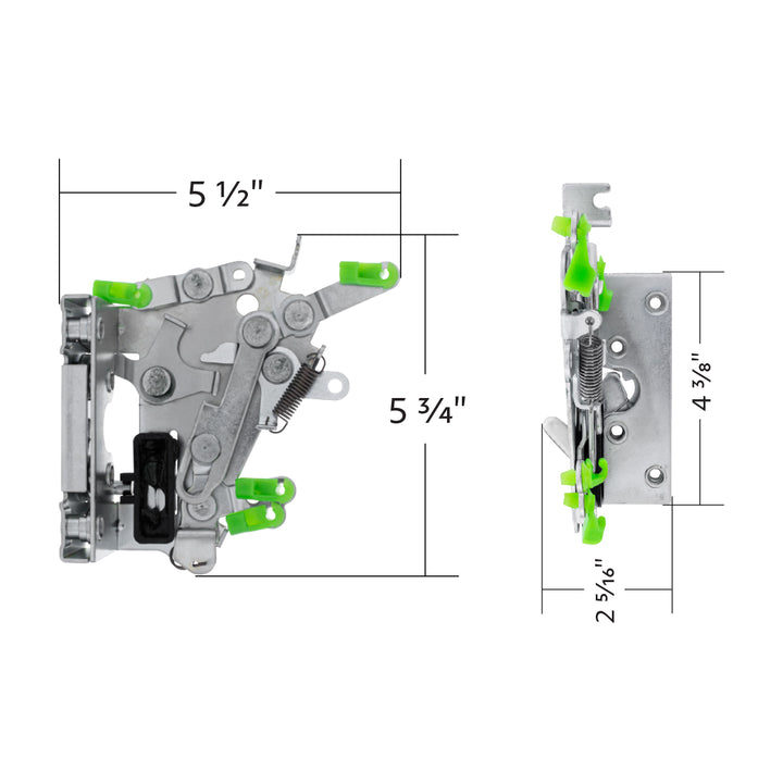 Door Latch Assembly For Peterbilt 389 (2008-2023) And 386 (2006-2016) - Driver