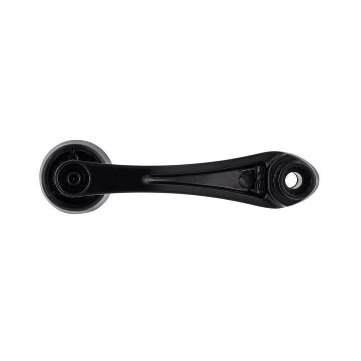Black Die-Cast Window Crank With 16-Spline 7/16” OD Adapter - Plain