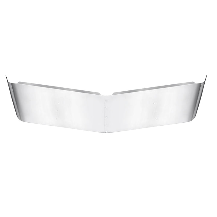 13" Stainless Drop Sunvisor For Petebilt 379, 385, 357