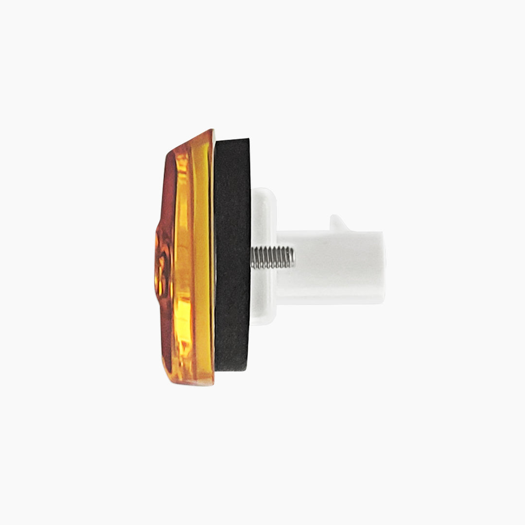 3 LED Cab Light For 2013-2021 Peterbilt 579 &amp; Kenworth T680/T770/T880 -Amber LED/Lens