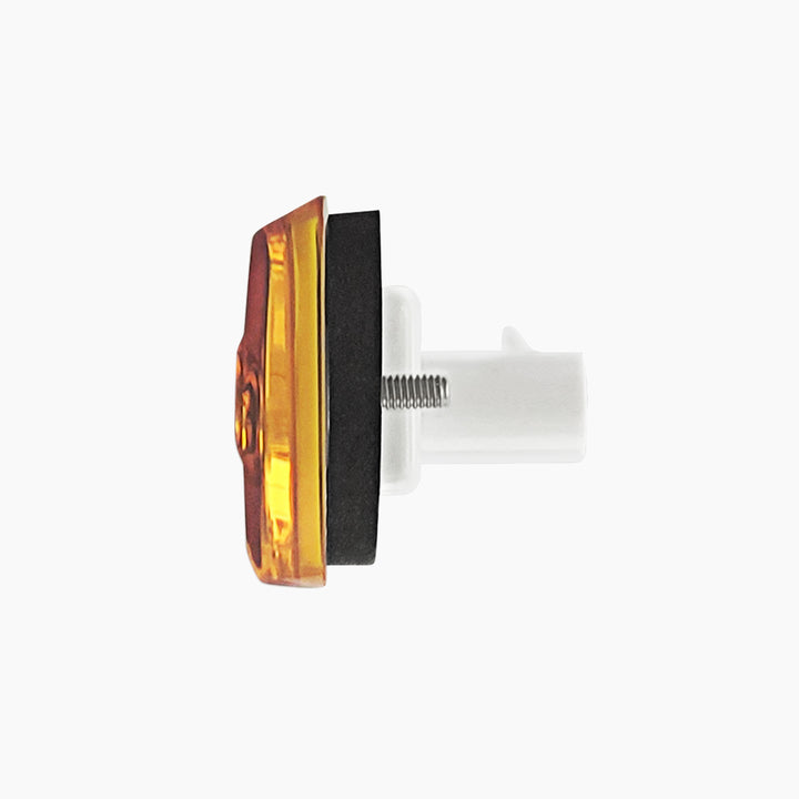 3 LED Cab Light For 2013-2021 Peterbilt 579 &amp; Kenworth T680/T770/T880 -Amber LED/Lens