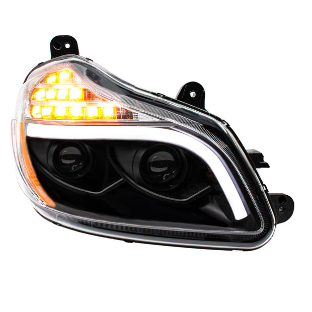 Blackout 8 LED Projection Headlight For 2013-2021 Kenworth T680-Passenger