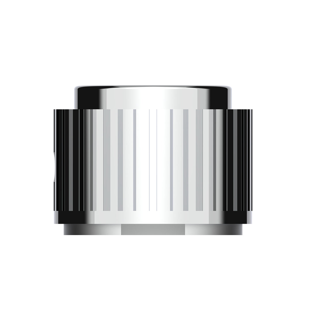 Chrome Plastic 1" Diameter Control Knob