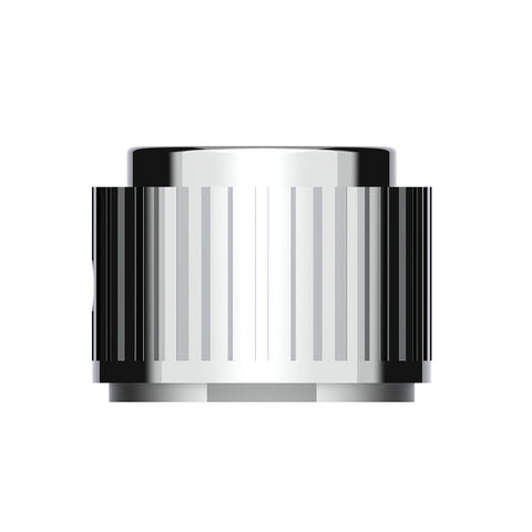 Chrome Plastic 1" Diameter Control Knob