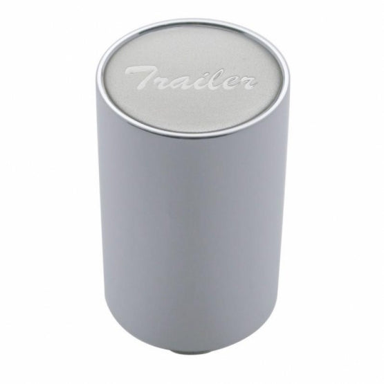 "Trailer" 3" Air Valve Knob - Silver Glossy Sticker