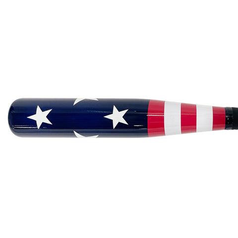 17" Aluminum Tire Checker Bat With USA Flag Graphic