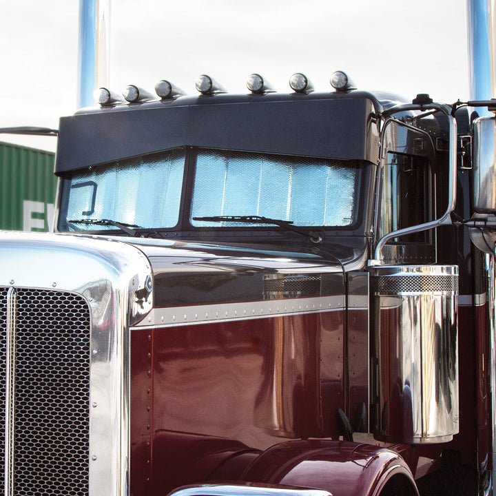 Windshield Sunshade For Peterbilt 567 (2015-2021), 379 (1987-2007), &amp; 359 (1967-1987)