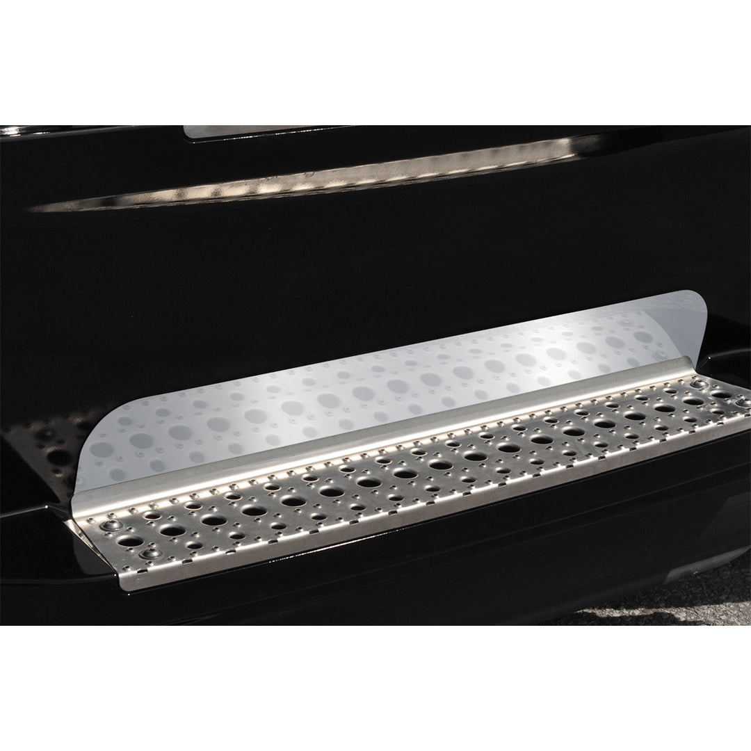 430 SS Lower Step Surface Protective Plates For 2018-2024 Freightliner Cascadia (Pair)