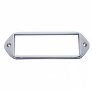 Chrome Plastic Bezel For 5-7/8” X 2” Rectangular Light