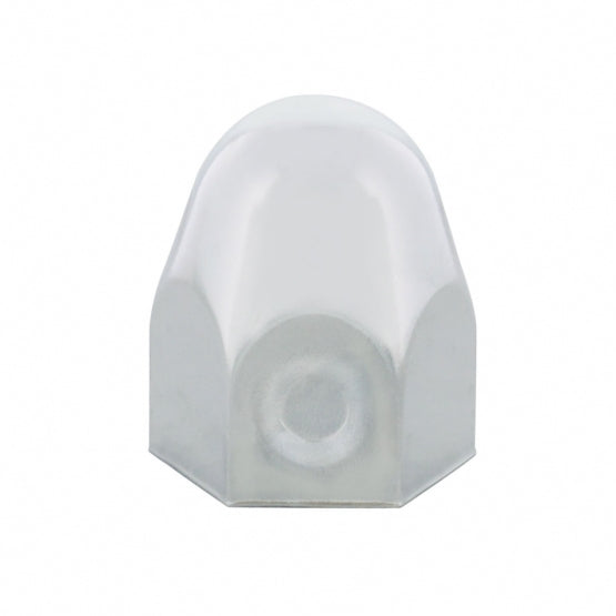 1-1/2" x 2" Chrome Steel Bullet Nut Covers (10-Pack)