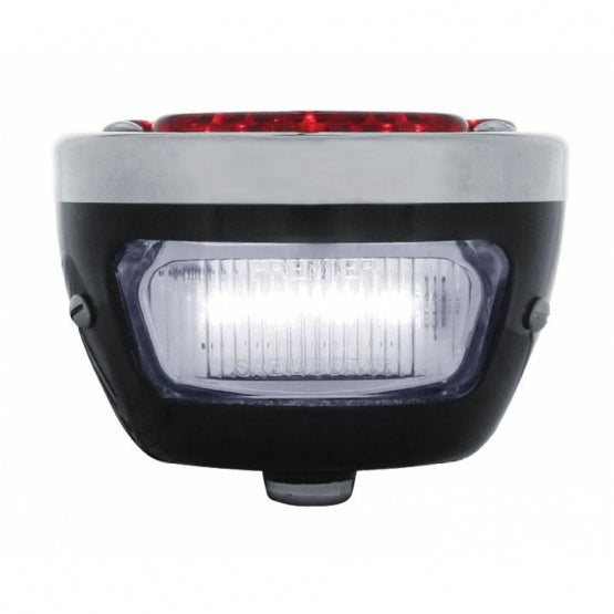 LED Black "DUO Lamp" Tail Light For Motorcycle