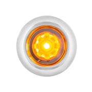LED Single Function ArcBlast 3/4" Mini Light (Clearance/Marker) - Amber LED/Clear Lens