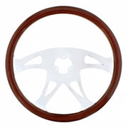 18" Chrome Boss Steering Wheel