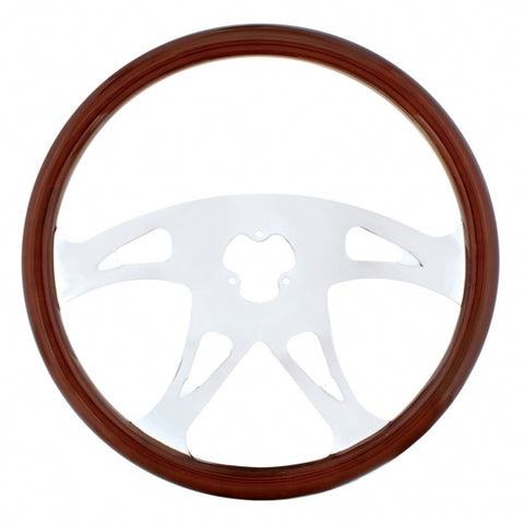 18" Chrome Boss Steering Wheel
