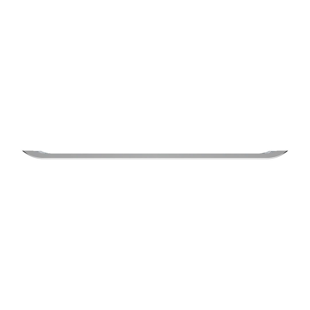 SS Clad Aluminum Bumper For 1982-2024 Kenworth W900 - Curved Ends