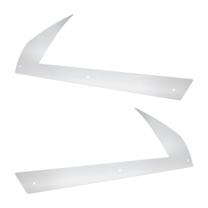 430 SS Below Headlight Fender Guards For 2018-2024 Freightliner Cascadia (Pair)