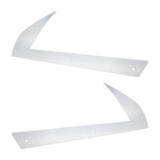 430 SS Below Headlight Fender Guards For 2018-2024 Freightliner Cascadia (Pair)
