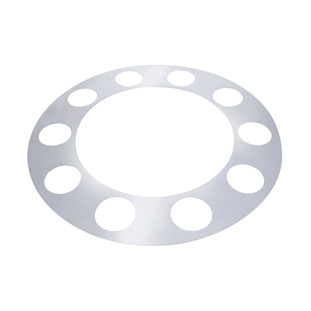 Flat Aero Rear Axle Cover Kit - Chrome