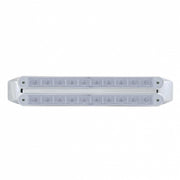 Dual 10 LED 9" Turn Signal Light Bars - Amber LED/Clear Lens