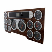 2 Gauge Cluster Bezel With Visor For 2008-2017 Freightliner Cascadia
