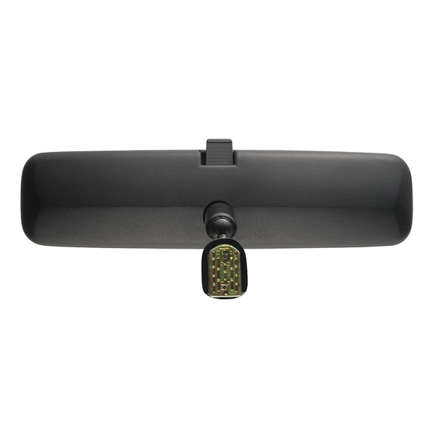 10" Black Day/Night Interior Rearview Mirror Assembly - Glue-On Mount